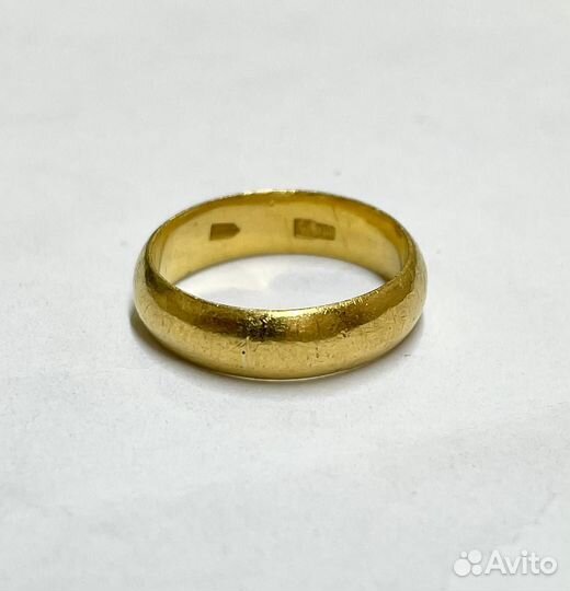 Кольцо обр. Золото 958 Желтый 4,95г. 16.0