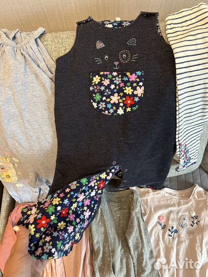 Одежда пакетом на девочку 80 размер Вещи пакетом