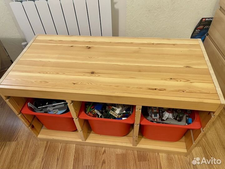 Стеллаж Икеа для игрушек, лего