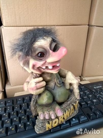 Троль Тролль Норвегия Оригинал коллекционный