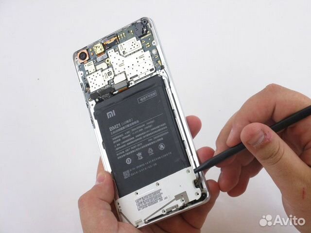 Как заменить аккумулятор на xiaomi