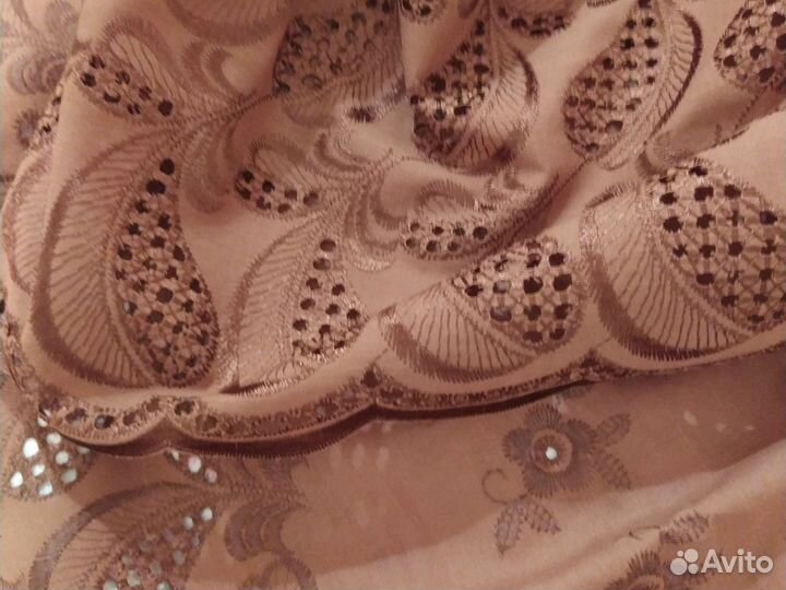 Крепдешин, шифон, батист, сатин 40-80 годов