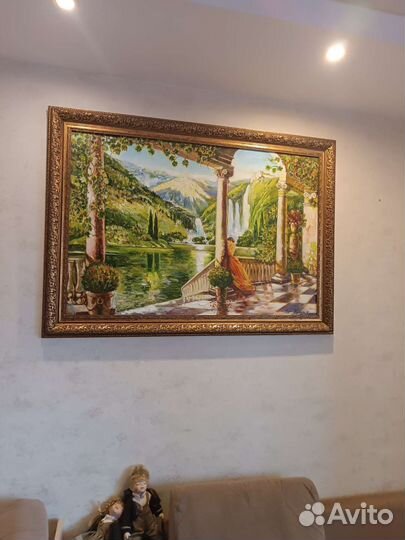 Картина, Девушка в солнечном платье