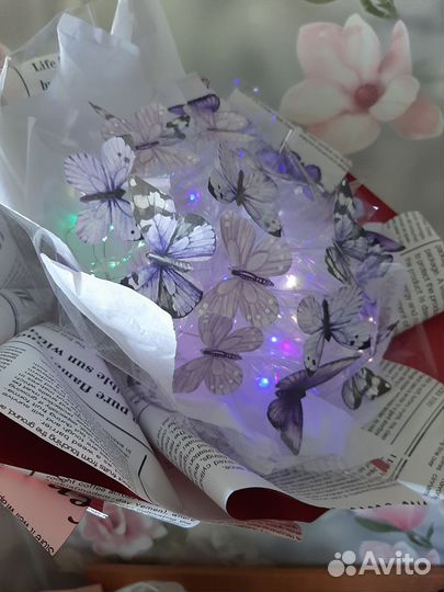 Букет из бабочек