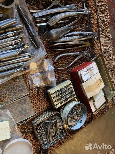 Стоматологические инструменты времен СССР