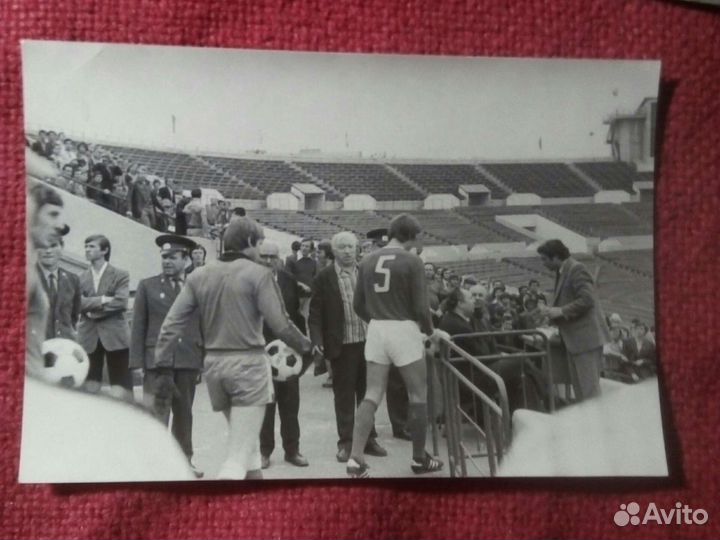 «Футбол» команда 6шт фото 1940 -60годы СССР