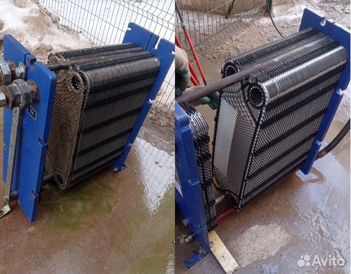 Промывка, ремонт пластинчатых теплообменников