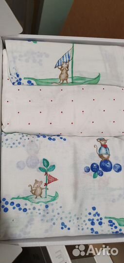 Детское постельное белье IKEA новое