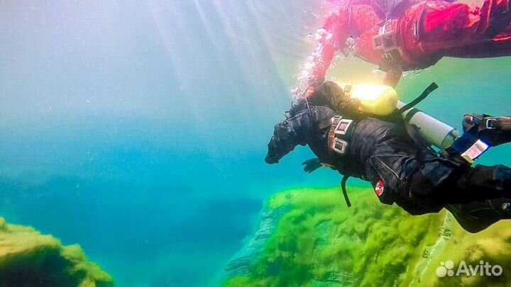 Дайвинг в Арсеневском источнике