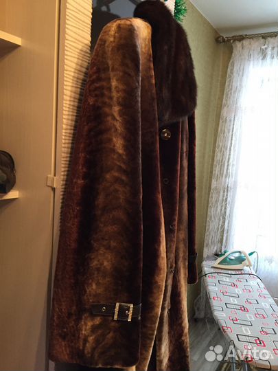 Мутоновая шуба