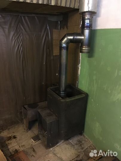 Печь для гаража с водяным контуром