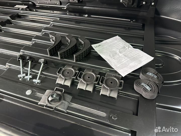 Автобокс Lux Tavr 197 520L Серый матовый