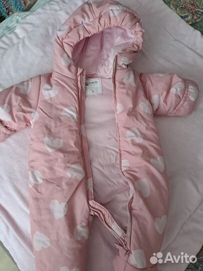 Комбинезон демисезонный 62 для девочки