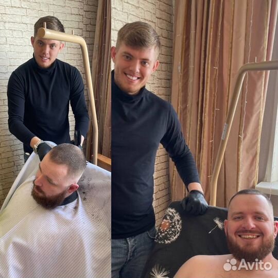 Барбер на дому, выезд Москва мо Дубай