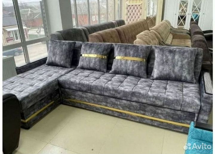Угловой диван раскладной на заказ