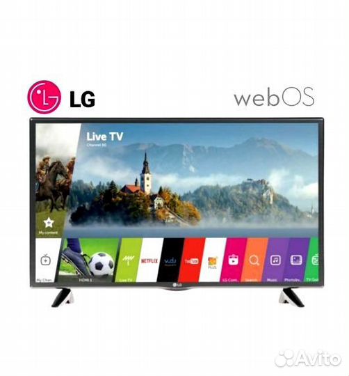 SMART Телевизор 32 дюйма LG 32LH570U