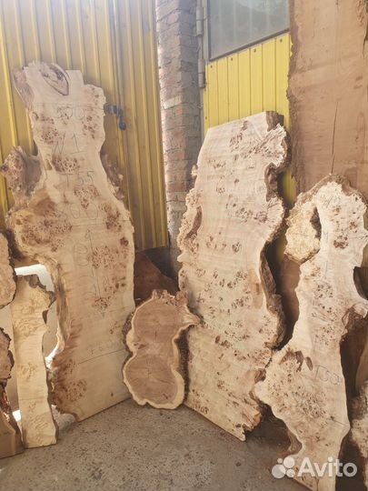 Слэбы из дерева