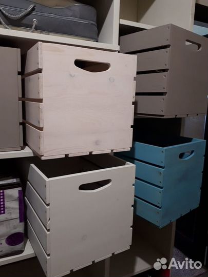 Ящик реечный интерьерный, для хранения