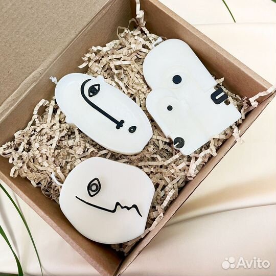 Набор вросатияеских свечей ручной работы