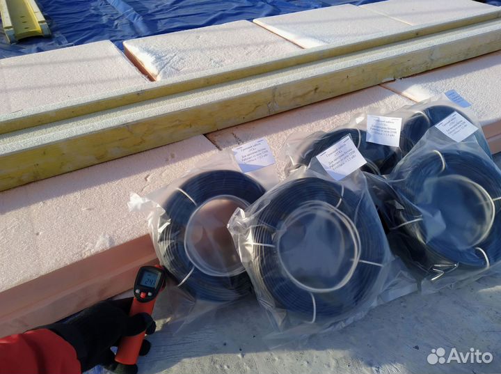 Греющий кабель для бетона