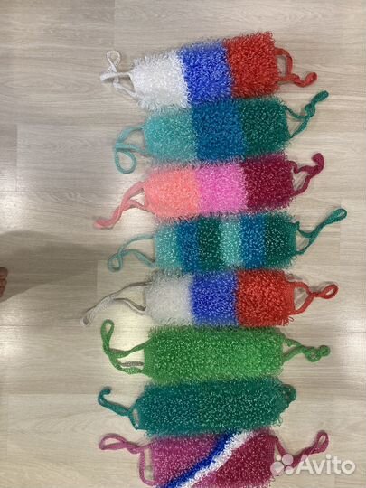 Мочалка ручной работы