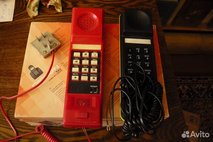Телефон стационарный кнопочный