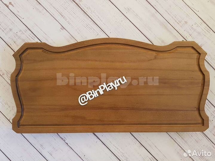 Нарды резные из бука Дракон, 57 см