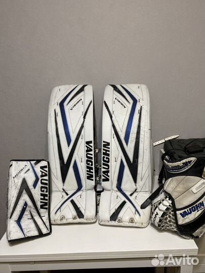 Вратарские щитки, ловушка и блин