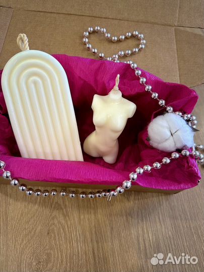 Свечи восковые ручной работы