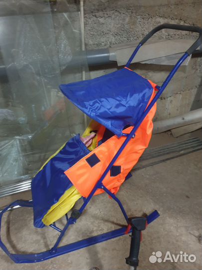 Санки коляска