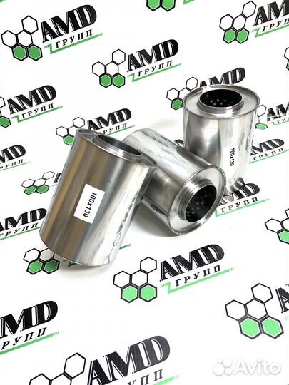 Пламегаситель 100 на 130 коллекторный с установкой