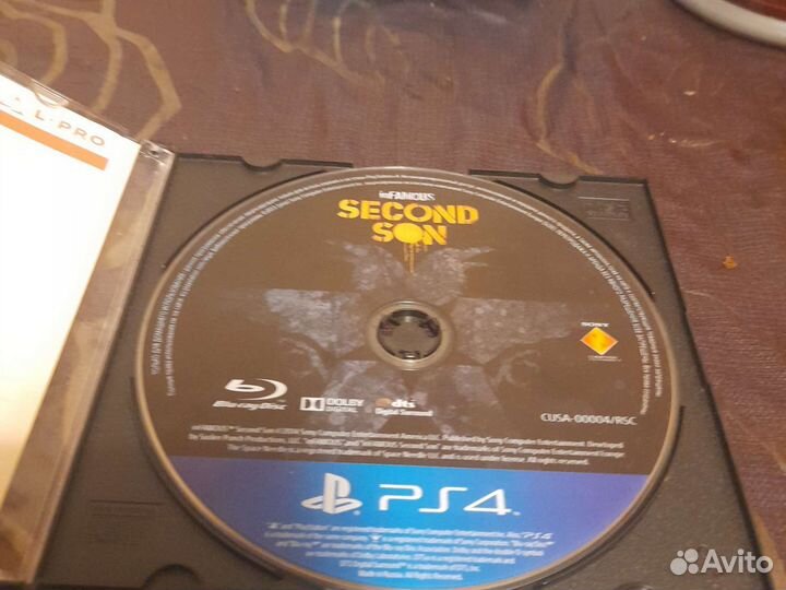 Игра для приставки ps4 Second son