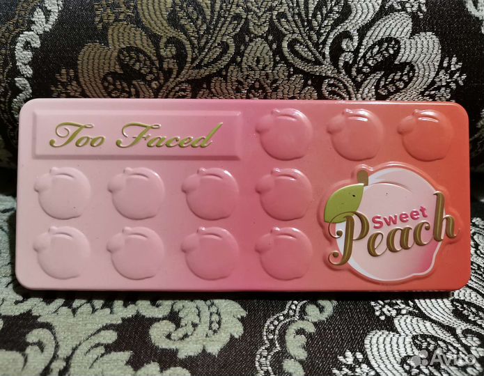 Палетка тени Too faced sweet peach