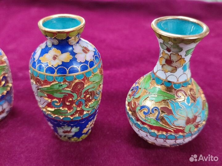 Ваза клуазоне