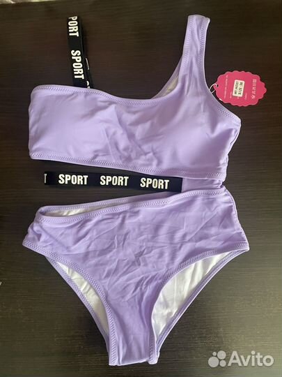 Новый купальник для девочки р. 140-146