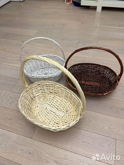 Корзина плетеная для подарков