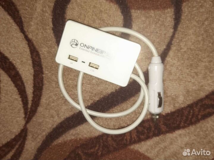 Автомобильное зарядное устройство 12 вольт