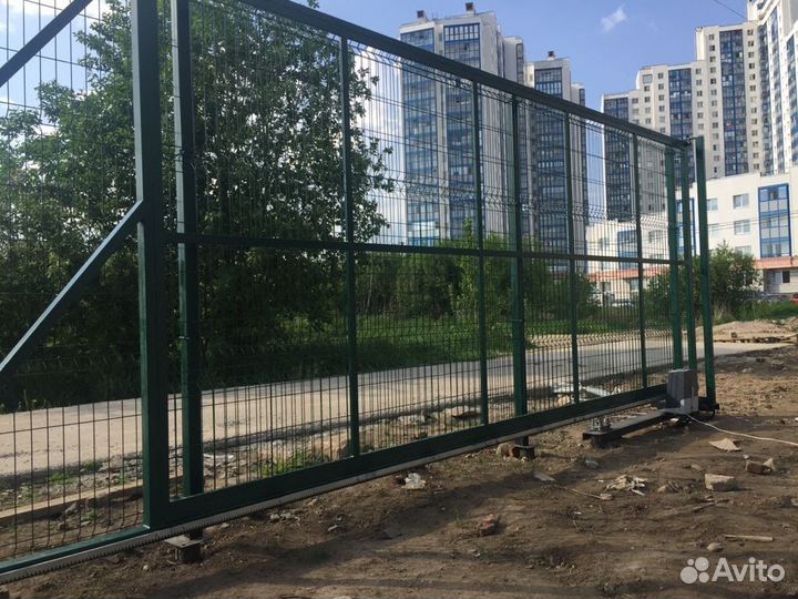 Монтаж забора под ключ