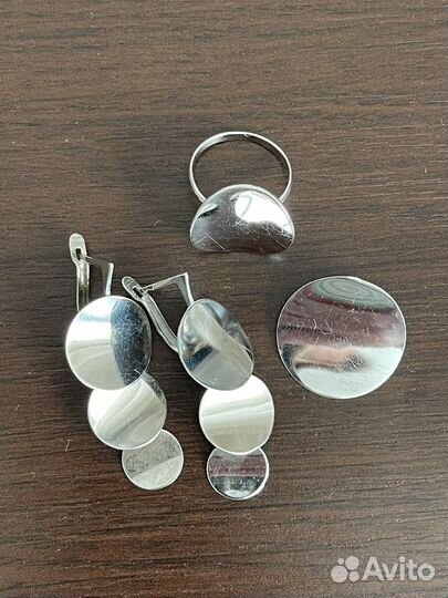 Комплект из серебра