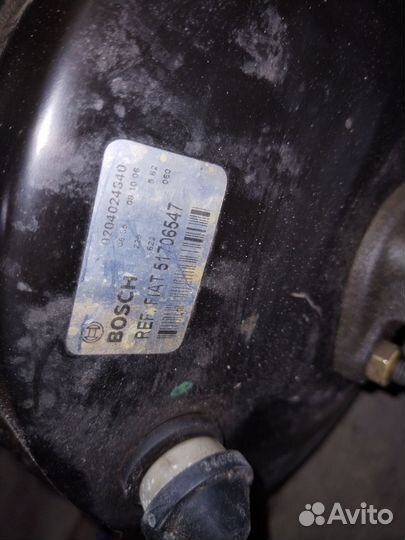 Вакуумный усилитель тормозов Фиат albea 1.4