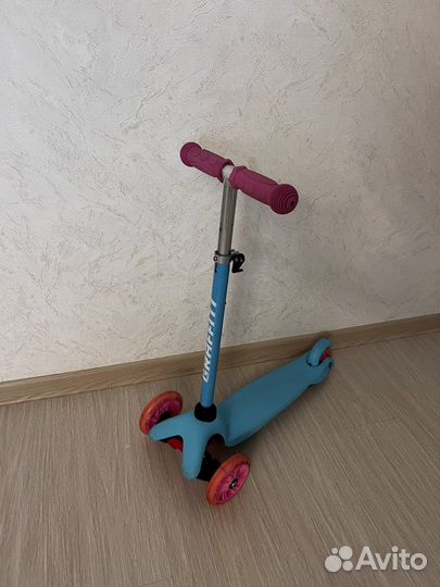 Самокат детский трехколесный бу