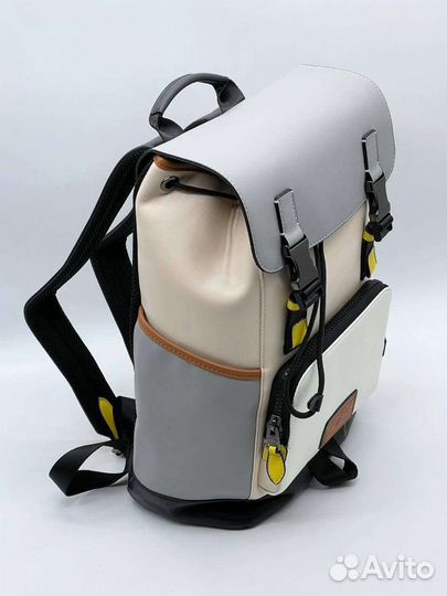 Рюкзак Coach, натуральная кожа