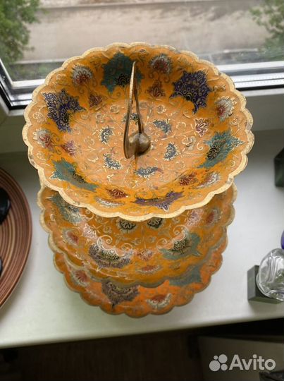 Ваза для фруктов антиквариат