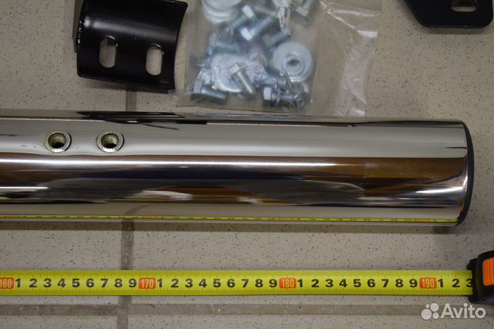 Great Wall Admiral P пороги нержавейка длина 192см