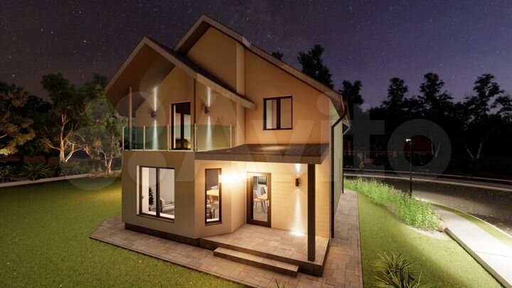 Дом 150 м² на участке 9,6 сот.