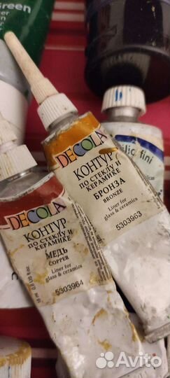 Акриловые, масляные краски, художественные