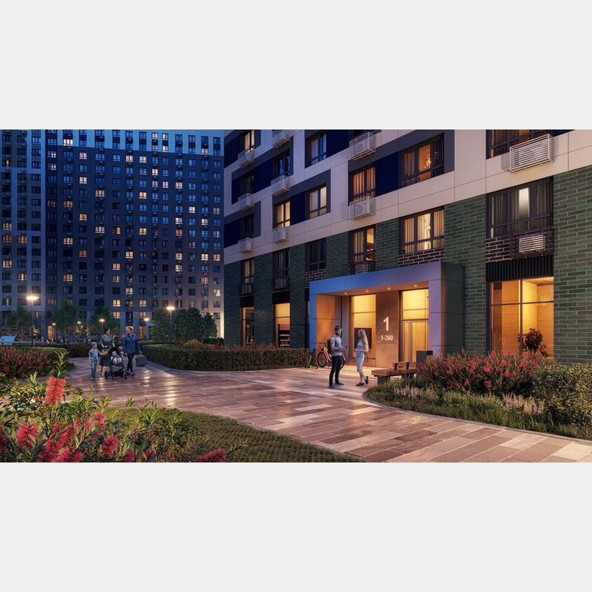 3-к. квартира, 94,2 м², 2/20 эт.