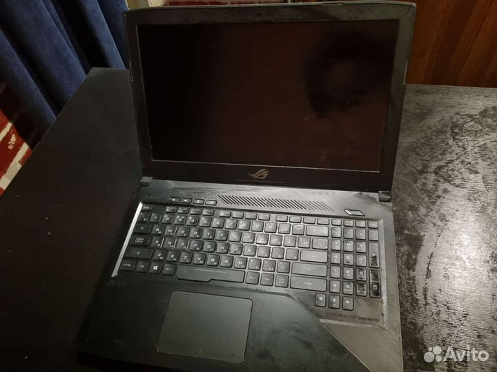 Не включается Ноутбук asus ROG GL503GE-EN065T