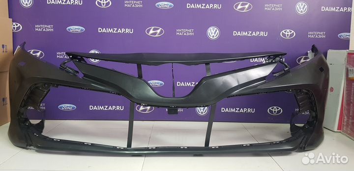Бампер передний Toyota Camry V70 неокрашенный