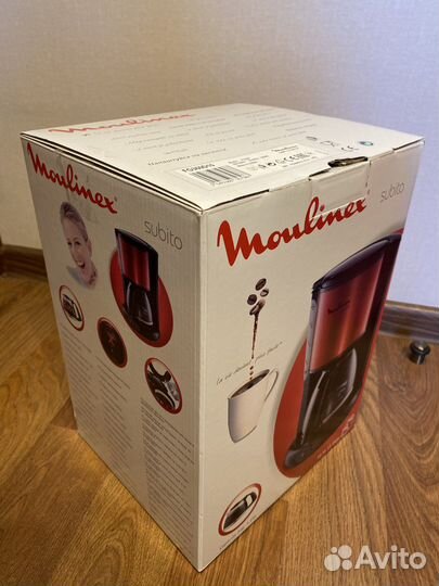 Новая кофеварка капельного типа Moulinex FG360D10